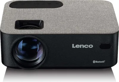 Obrázek produktu pro Lenco LPJ-700BKGY - LCD projektor s Bluetooth® - Projekční úhel až 400 cm - Vstup USB - Čtečka karet SD
