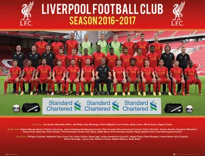Produktbild von Liverpool FC - Mini-Poster - Fußball - Team Photo 16/17