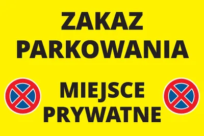 Produktbild von Parkverbotsschild 20x30 cm PVC T044
