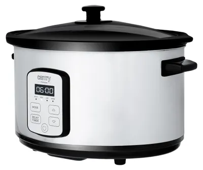 Schongarer 4,7 l, Keramiktopf, Timer, Startverzögerung, Warmhaltefunktion