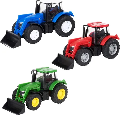 Produktbild von CYP - Traktor Die Cast Freilaufrad Teamsterz, Mehrfarbig (1372302)