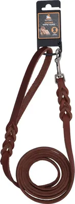 Produktbild von Spotted! Pro Leder Führleine mit Bolzenhaken braun, Maße: 180 cm / 18 mm
