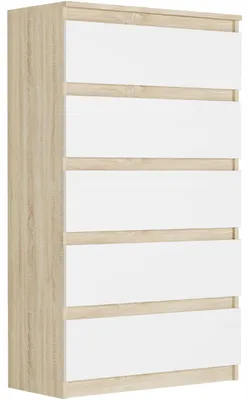Obrázek produktu pro Komoda 70 cm 5 zásuvek skříňka FRAMIRE R-5 mix sonoma