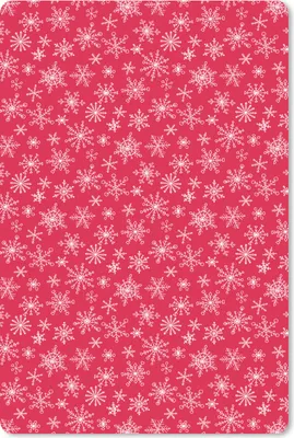 Produktbild von MuchoWow® Mauspad Mousepad Schneeflocke - Rot - Weiß - Design 18x27 cm - Mousepads - Maus Mat - Pad - Mausunterlage