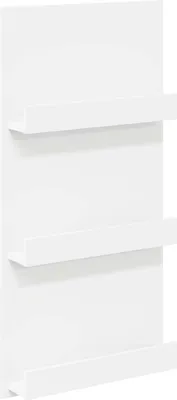 Produktbild von vidaXL Magazinregal mit Regal Weiß 51 x 11 x 102 cm Holzwerkstoff