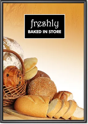 Produktbild von Showdown Displays Klapprahmen 25 mm - 70x100cm - Schwarz