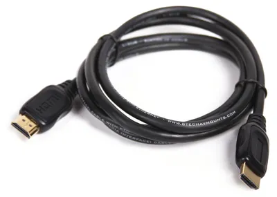 Produktbild von B-Tech BTV815, 1,5 m, HDMI Type A (Standard), HDMI Type A (Standard), 4096 x 2160 Pixel, 3D, Schwarz