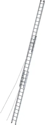 Produktbild von Günzburger Steigtechnik Sprossen-Seilzugleiter 3tlg. ohne Traverse 3 x 14 Sprossen - 022314