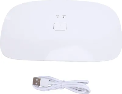Immagine prodotto di Lampada di polimerizzazione UV, lampada UV per unghie, lampada asciugatrice per unghie a LED, luce di polimerizzazione UV per gel, luce UV ricaricabile, lampada di polimerizzazione UV a LED