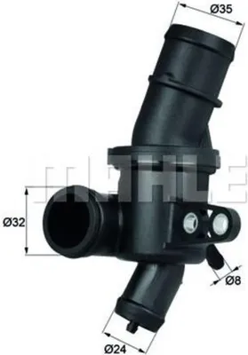 Produktbild von Behr Thermot-Tronik Thermostat, Kühlmittel  Th 4 80