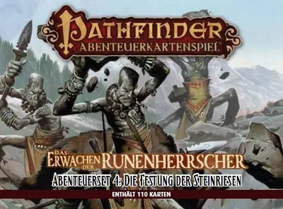 Produktbild von Pathfinder Abenteuerkartenspiel: Die Festung der Steinriesen - Abenteuerdeck 4 -Das Erwachen der Runenherrscher