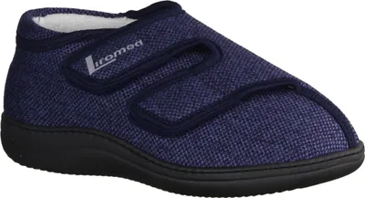 Produktbild von Liromed 476-1005 Medizinischer Schuh, Verbandsschuhe Uni, Marine,Textil - Herrenschuhe Prophylaxe Diabetiker, Blau