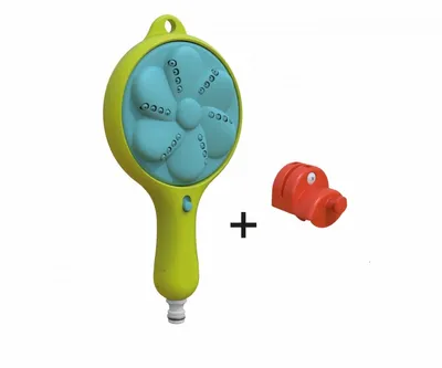 Produktbild von Smoby SHOWER, Handduschbrause mit Kopf, Blau, Grün, Box, 208 g, 150 mm, 50 mm
