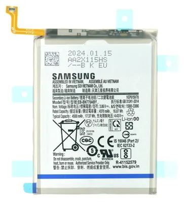 Produktbild von Samsung Galaxy Note 10 lite SM-N770F Akku Batterie EB-BN770ABy 4500 mAh