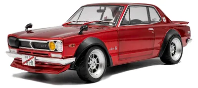 Nissan Skyline C10 Hakosuka Diecast 1:18 rot