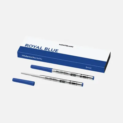 Productafbeelding van Montblanc Refill BP B 2x1 royal blue PF merk