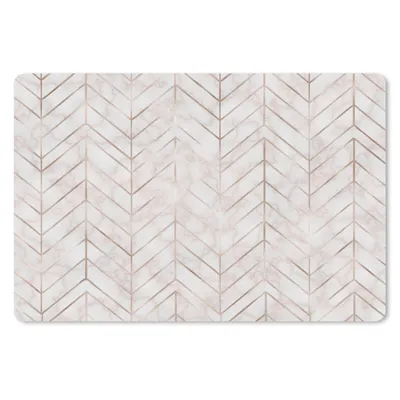 Produktbild von MuchoWow® Mauspad Mousepad Muster - Gold - Marmor 27x18 cm - Mousepads - Maus Mat - Pad - Mausunterlage - Büroartikel - Desk Matten
