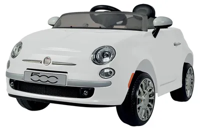 Immagine prodotto di Macchina Elettrica per Bambini 12V con Licenza Fiat 500 Bianca