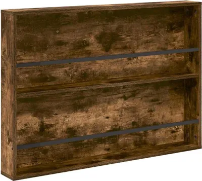 Zdjęcie produktu dla vidaXL Stojak na czasopisma z dębu wędzonego 100 x 12 x 70 cm materiał drewnopochodny