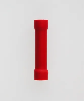 Produktbild von Stoßverbinder isoliert Querschnitt 0,5mm² - 1,5mm² rot - 1 Stück
