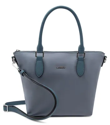 Image de L.CREDI sac à main sac à épaule bandoulière Alena Hand Bag Bleu bleu clair