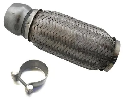 Produktbild von 60,5 x 235 mm Euro 5 6 Schelle Flexrohr Flexstück Flamm Hosenrohr Auspuff Rohr
