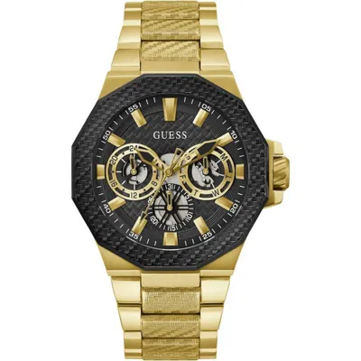 Produktbild von Guess Herren Uhr Armbanduhr INDY GW0636G2 Edelstahl gold