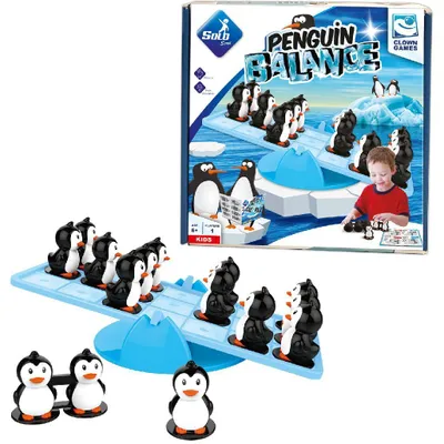 Image de Jeux de clowns Équilibre du pingouin