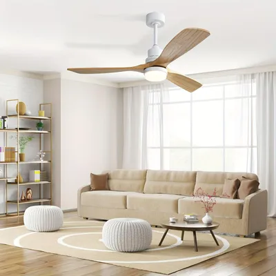 Obrázok produktu pre Stropný ventilátor - Stropný ventilátor s lampou - Ventilátor s osvetlením - Ventilátor s LED osvetlením