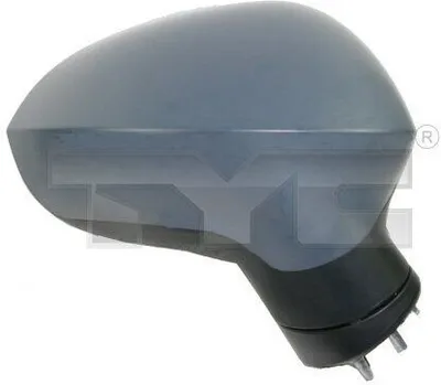 Produktbild von TYC 331-0064 Außenspiegel Seitenspiegel Links für SEAT Ibiza IV Schrägheck (6J5, 6P1) Konvex Beheizt Grundiert