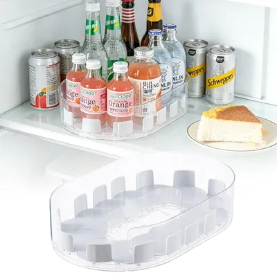 Image de Plateau tournant à 360° - Organisateur transparent de 33 cm