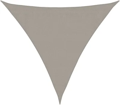 Produktbild von vidaXL Sonnensegel 160 g/m² Dreieckig Hellgrau 3x3x3 m HDPE