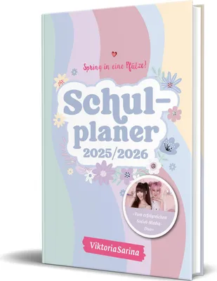 Produktbild von Spring in eine Pfütze! Schulplaner 2025/2026