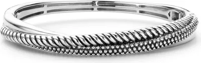 Immagine prodotto di 2815SB Bracciale con motivo a treccia e disegno a palline 2815SB Ti Sento Milano