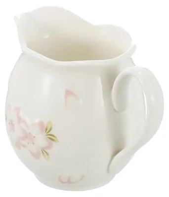 Produktbild von Keramische Milchaufschäumkanne mit Deckel für Kaffee