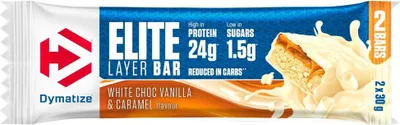 Produktbild von Dymatize | Elite Layer Bar White chocolate with vanilla and caramel