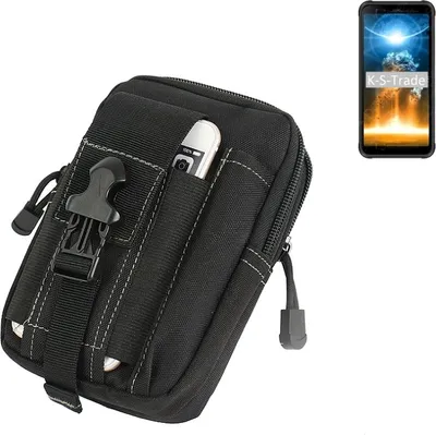 Produktbild von K-S-Trade Gürtel Tasche kompatibel mit Blackview BV6300 Pro Gürteltasche Holster Schutz Hülle Handy Hülle Smartphone outdoor Handy-Hülle schwarz