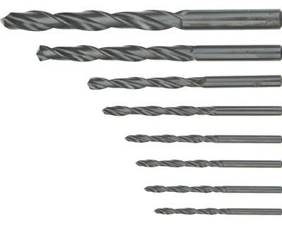 Productafbeelding van HSS-boorsets voor metaal, 3-10 mm, set van 8 stuks, Topex