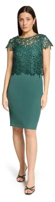 Produktbild von Vera Mont (266) Kleid Kurz 3/4 Arm, Dark Emerald 5609 5609 38