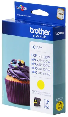 Produktbild von Brother LC123Y Druckerpatrone gelb