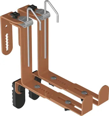 Obrázok produktu pre Držiak na kvetináč geli TYP U kov 20 x 6,5 cm terakota