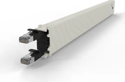 Obrázok produktu pre PATCHBOX CONEX8STPBK, 0,8 m, Cat6a, U/FTP (STP), RJ-45, RJ-45, Čierna