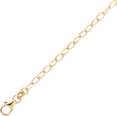 Produktbild von Verlängerungskette 585 Gold Gelbgold 7 cm Karabiner Kettenverlängerung