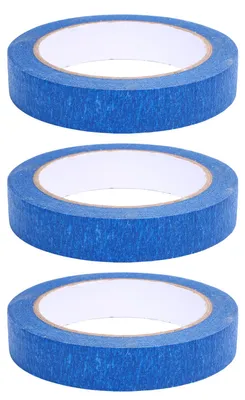 Obrázek produktu pro Modrá malířská páska, 20 mm x 30 m/0,78 palce x 98,43 stopy, univerzální krycí páska pro domácnost, kancelář, školu, řemesla a umění, 3 role