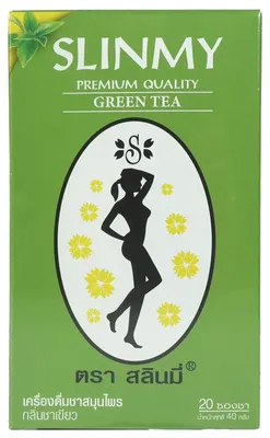 Produktbild von Slinmy Grüntee mit Kräuter 40g (20Teebeutel)