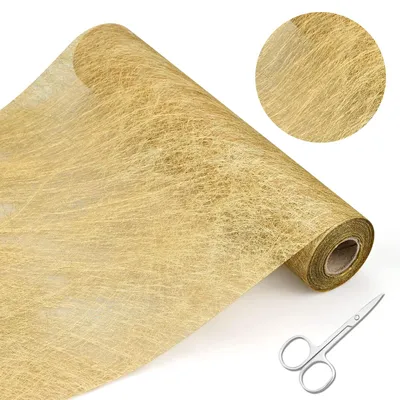 Tafelloper aus Vlies, 30 cm x 20 m, Gold, wiederverwendbar