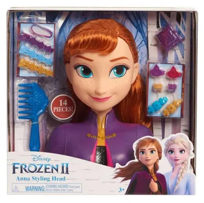 Obrázek produktu pro Ledové králoství česací hlava Anna