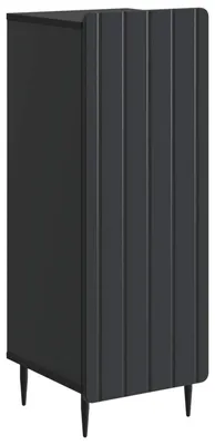 Obrázok produktu pre vidaXL Komoda čierna 34,5 x 33 x 92 cm drevotrieska