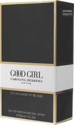 A product box for Carolina Herrera Good Girl Eau de Parfum.