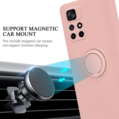 Image de Cadorabo Housse pour Xiaomi POCO M4 PRO 5G Housse en rose Housse pour portable TPU Etui Case Cover
